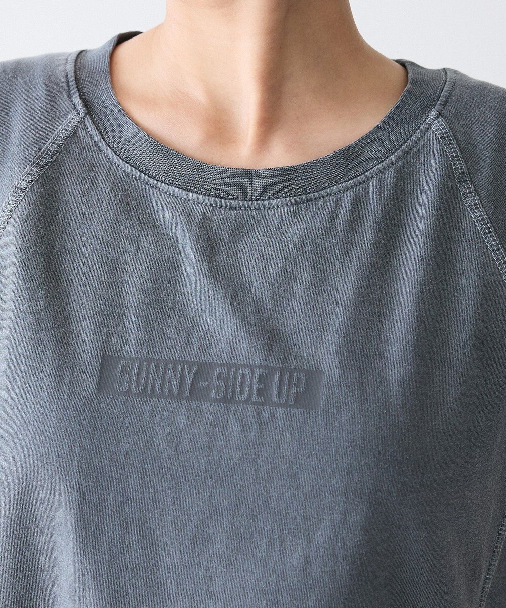 CRAFT STANDARD BOUTIQUE ヴィンテージ加工ロゴプリントノースリーブＰＯ 