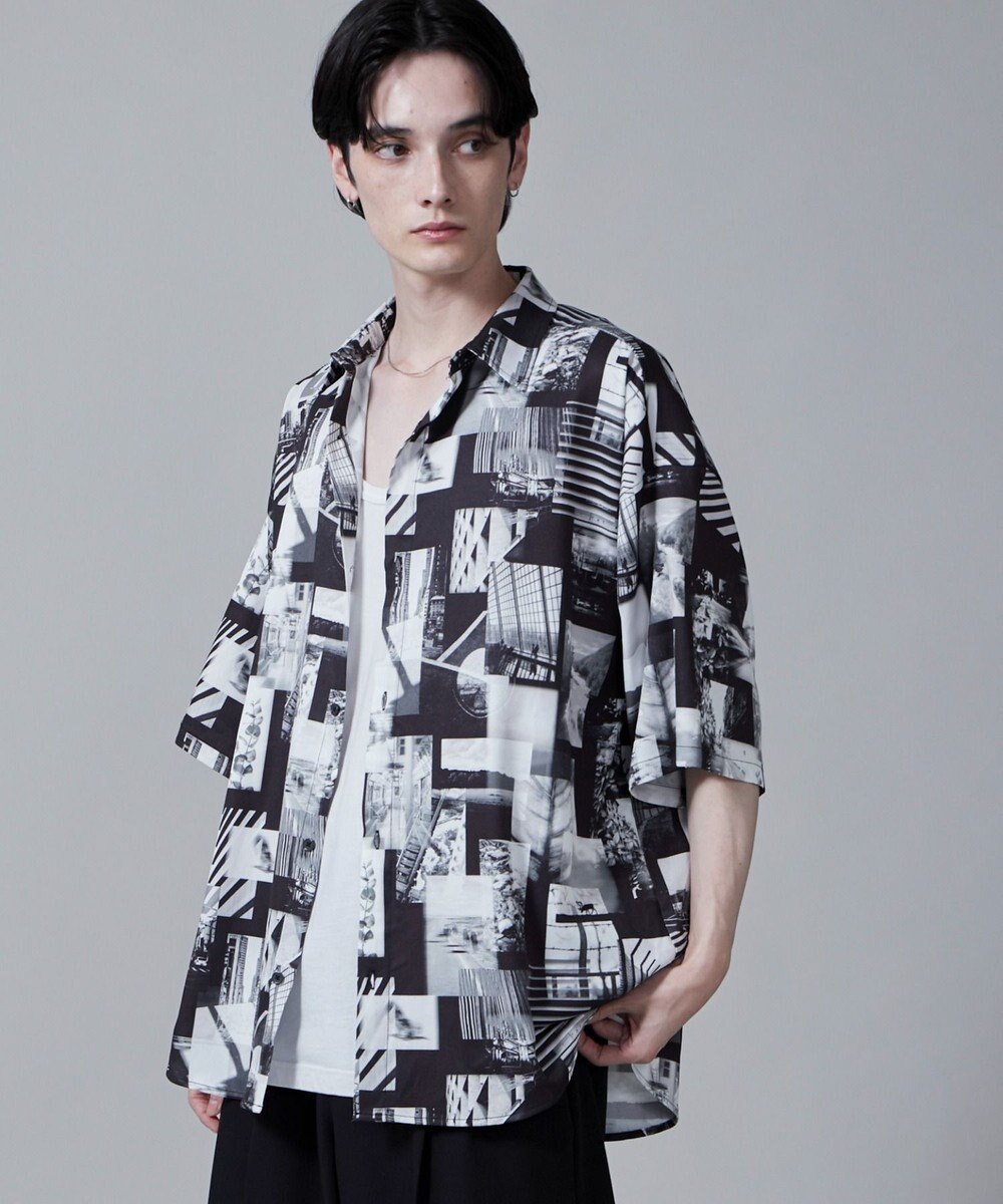 WEGO アムンゼンパターンBIGシャツ（S） 