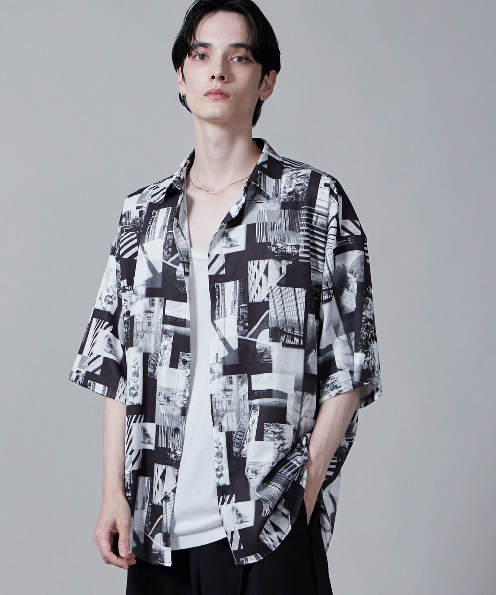 WEGO アムンゼンパターンBIGシャツ（S） 