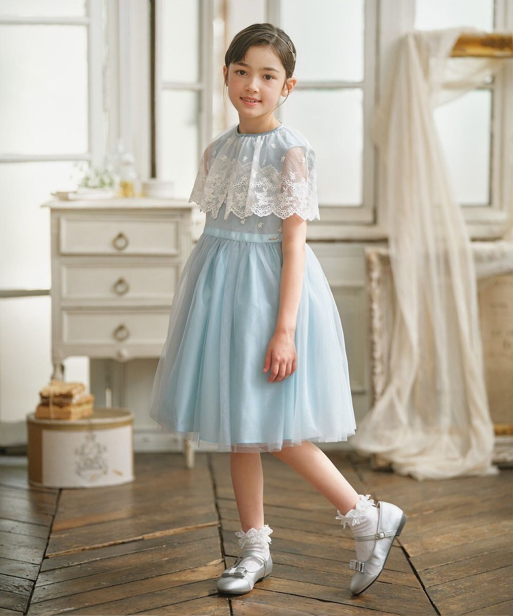 組曲 KIDS 【150-160㎝】ケープセット ドレス 