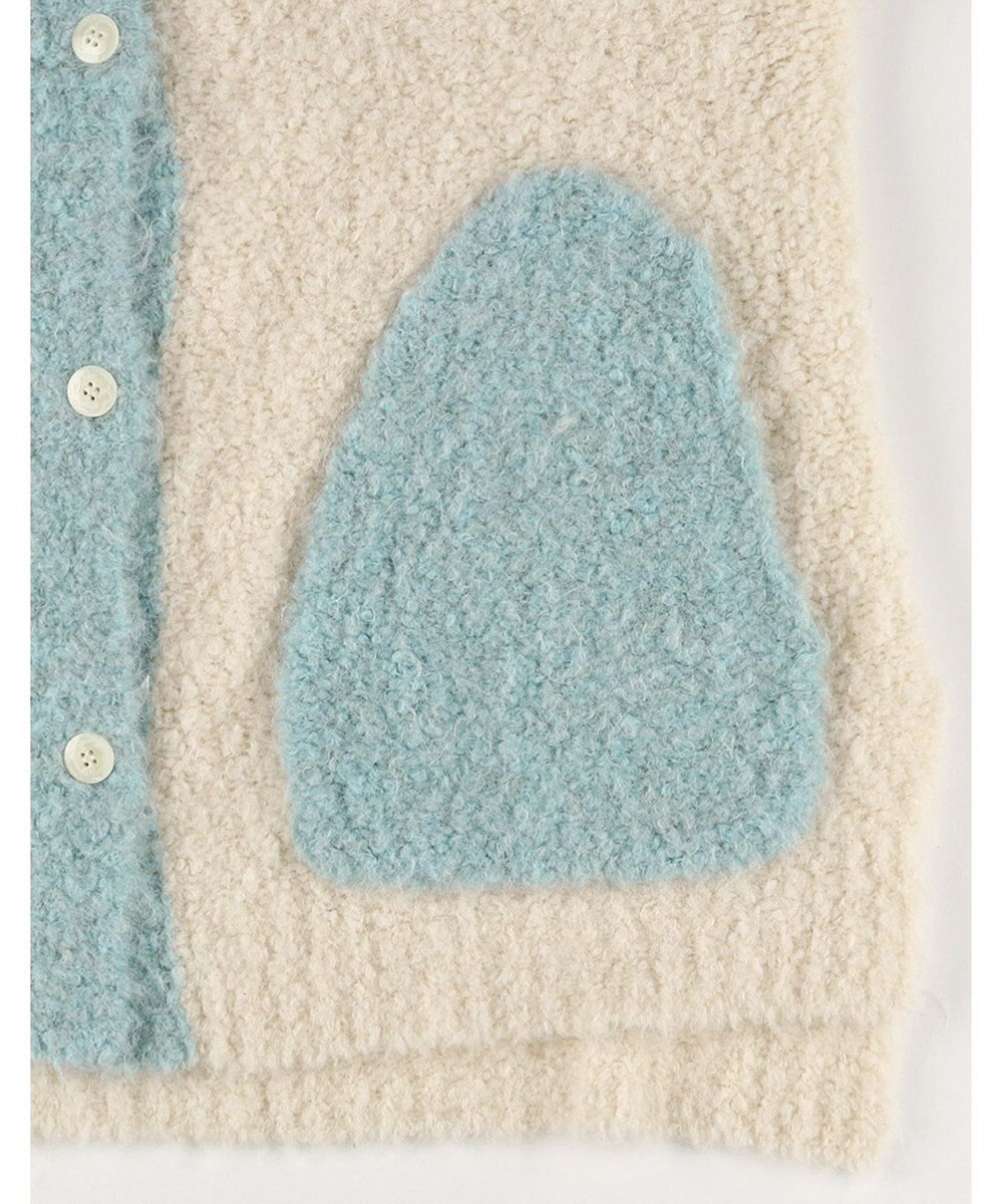 tsumori chisato SLEEP ツモリチサト カーディガン 6分袖 ルームウェア 横編みニット素材 あたたかい tsumori chisato SLEEP URW140 /ワコール 