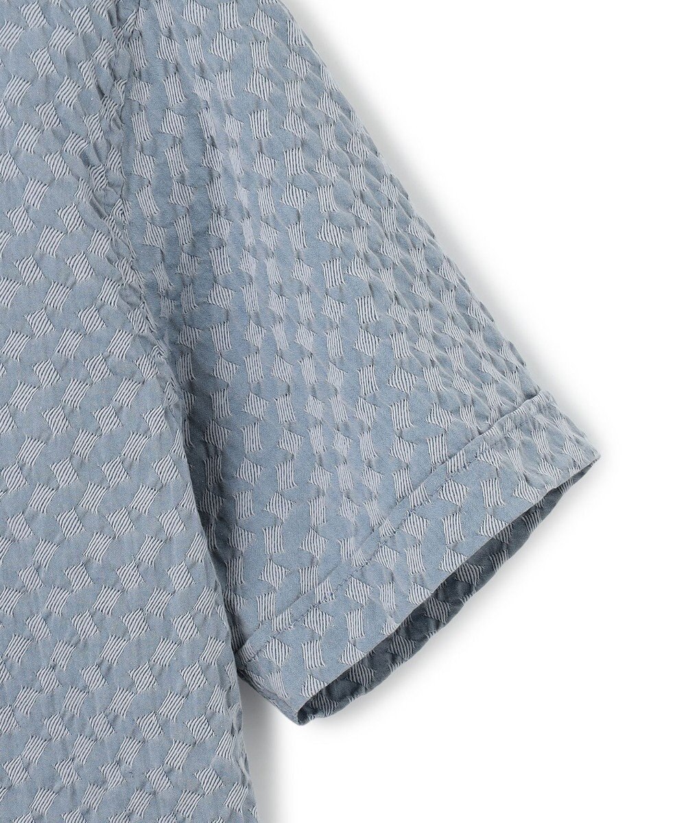 JOSEPH HOMME パターンジャガードストレッチ  /  レギュラーカラー半袖シャツ 