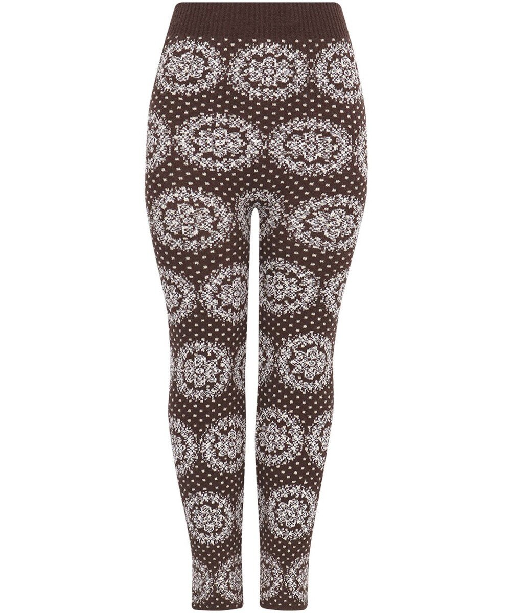 WACOAL あったかボトム 毛糸のパンツ ふんわりフィット 足首丈 レディース PPL757 /ワコール 