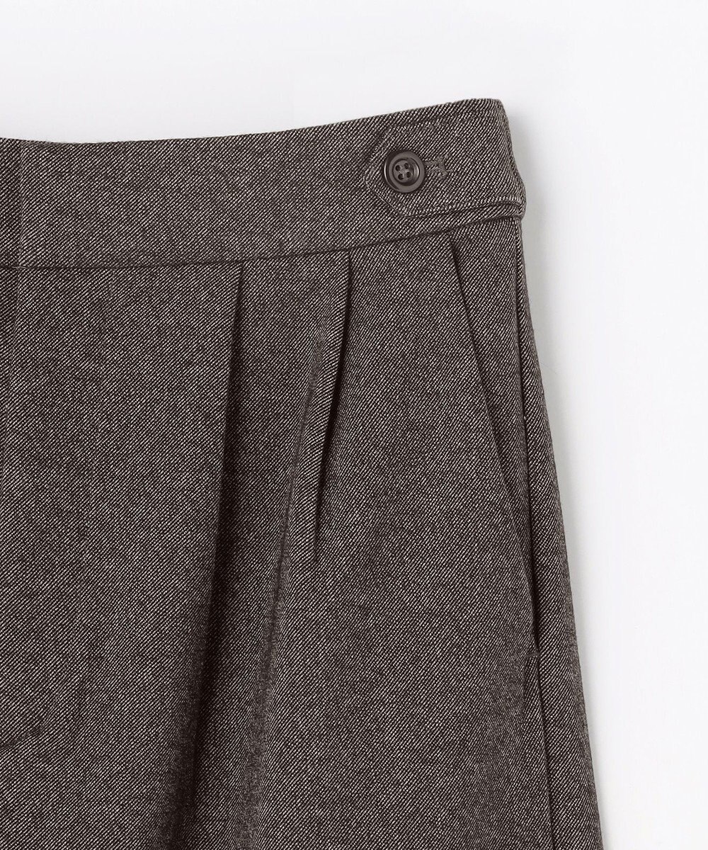 ANY L 【ウエストゴム】ライトツイードパンツ 