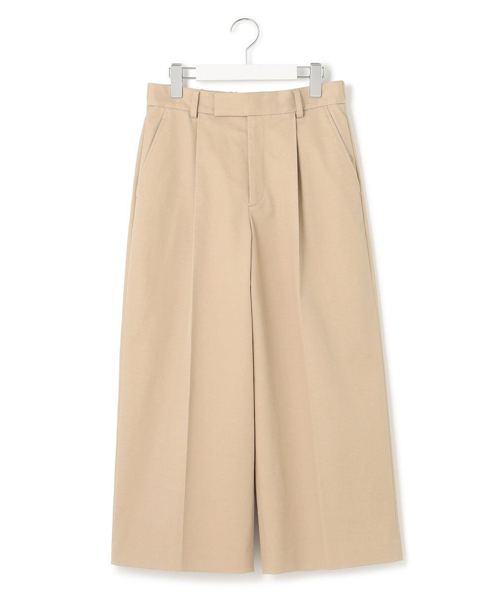 23区 【洗える】カルゼストレッチ クロップド パンツ 