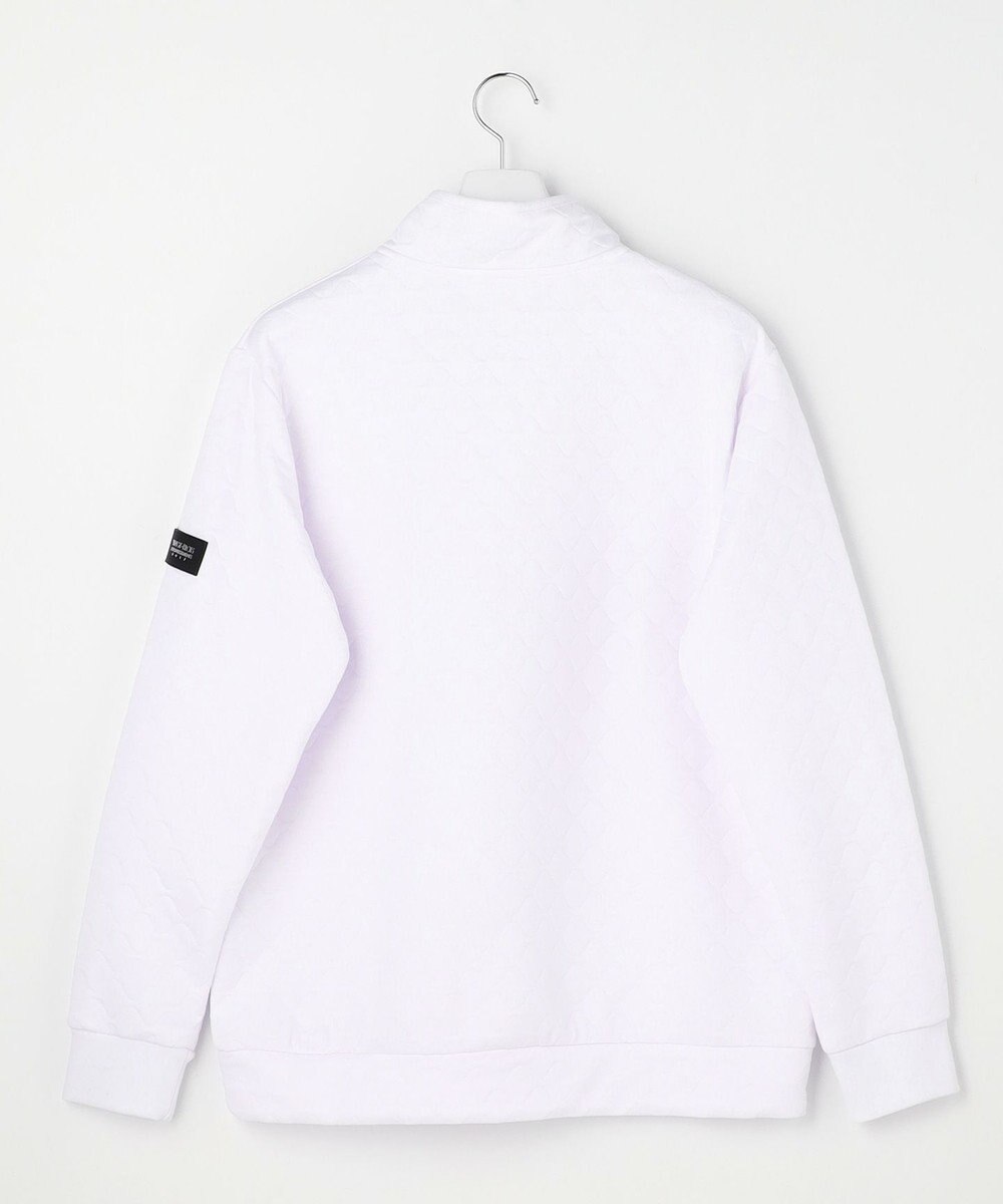 23区GOLF 【MEN】ウェーブキルトジャガードプルオーバー 