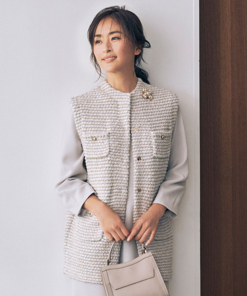 自由区 クロス ブローチ 