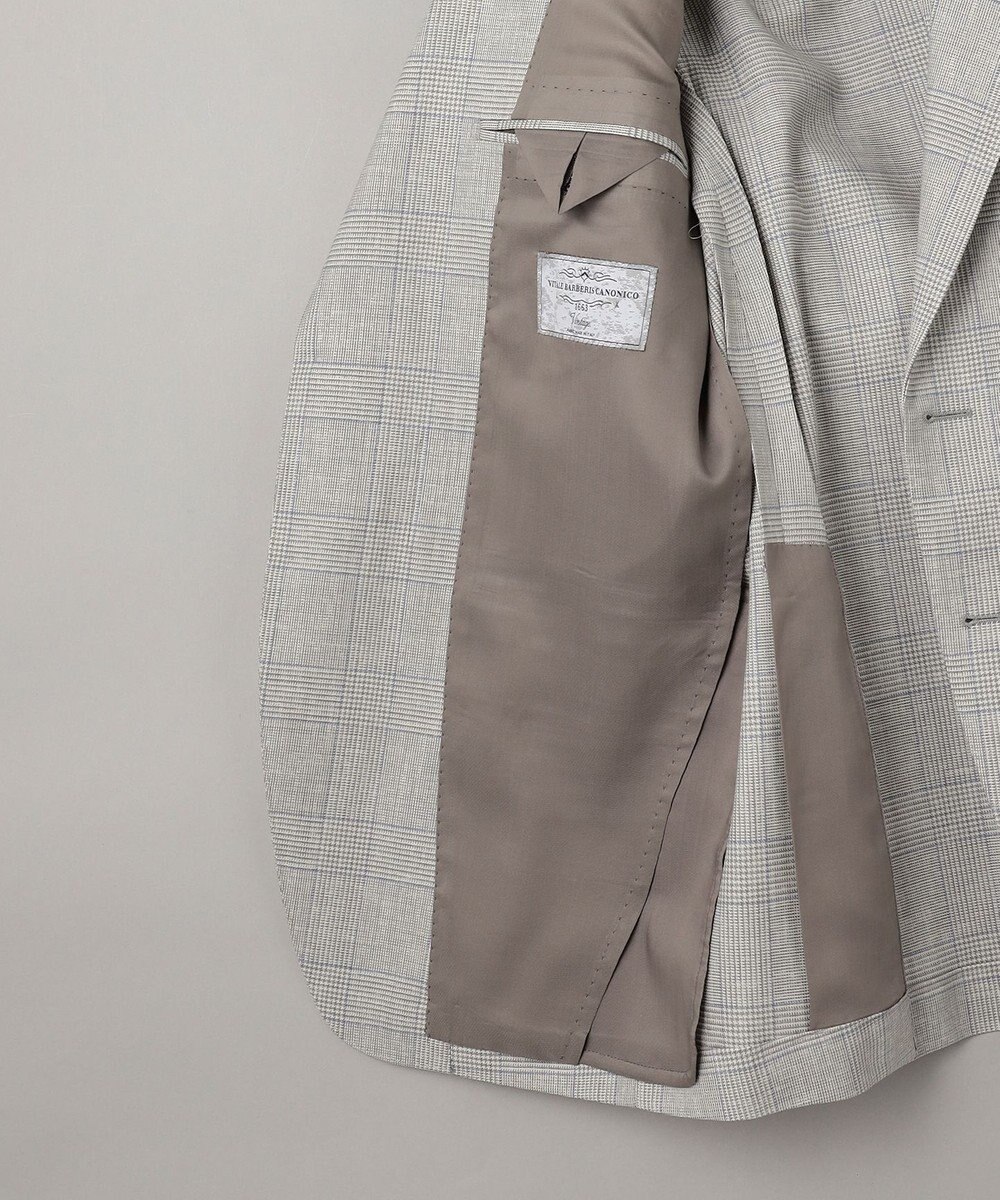 GOTAIRIKU 【CANONICO/カノニコ】ヴィンテージ ジャケット_エクリュグレンチェック 