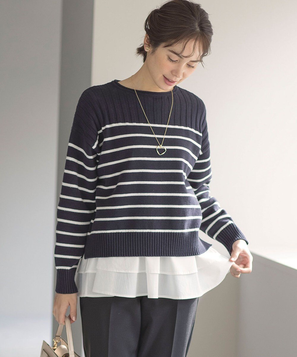 組曲 ツイストハートフープペンダント 