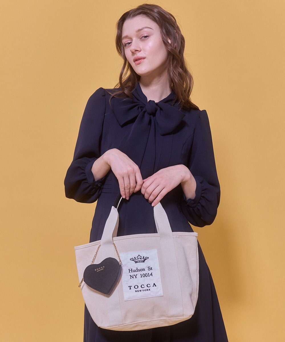TOCCA 【WEB＆一部店舗限定】TOCCA AVENUE CANVASTOTE キャンバス トートバッグ 