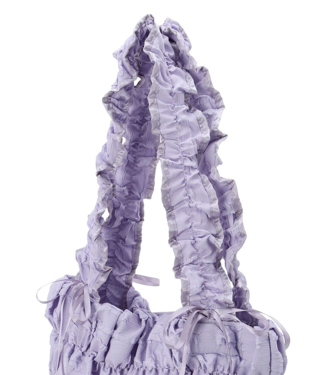 Green Parks ・ＱＵＯＮギャザーキルティングリボントートバッグ 