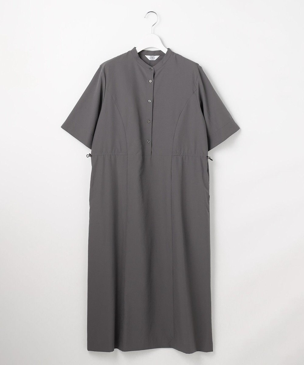 J.PRESS LADIES ソフトタフタクロス シャツ ワンピース 
