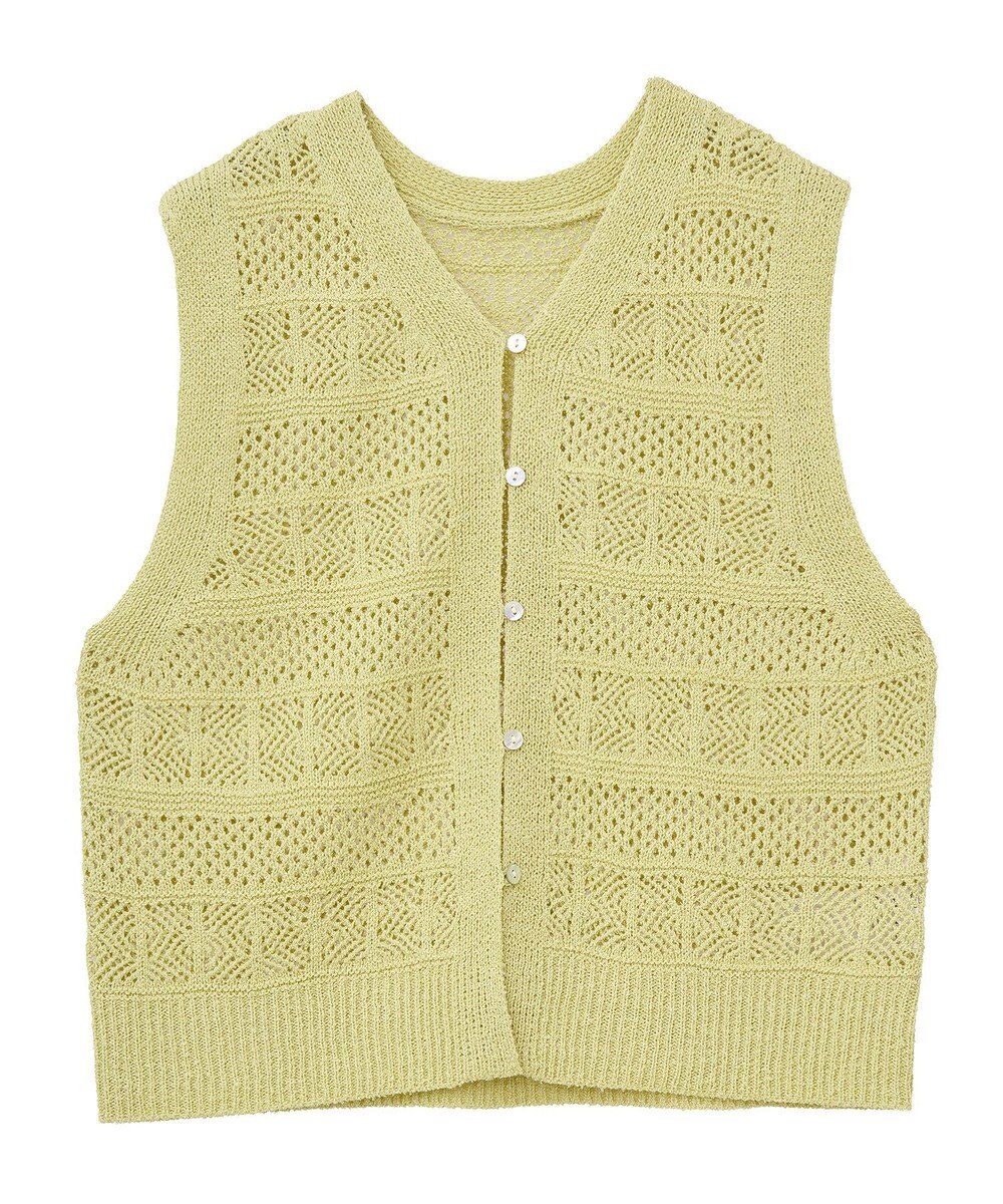 AMERICAN HOLIC 【前後2WAY】レース編みニットベスト 