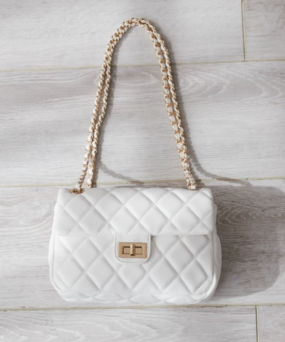 WEGO 【ANGIE VINTAGE】キルティングショルダーBAG 