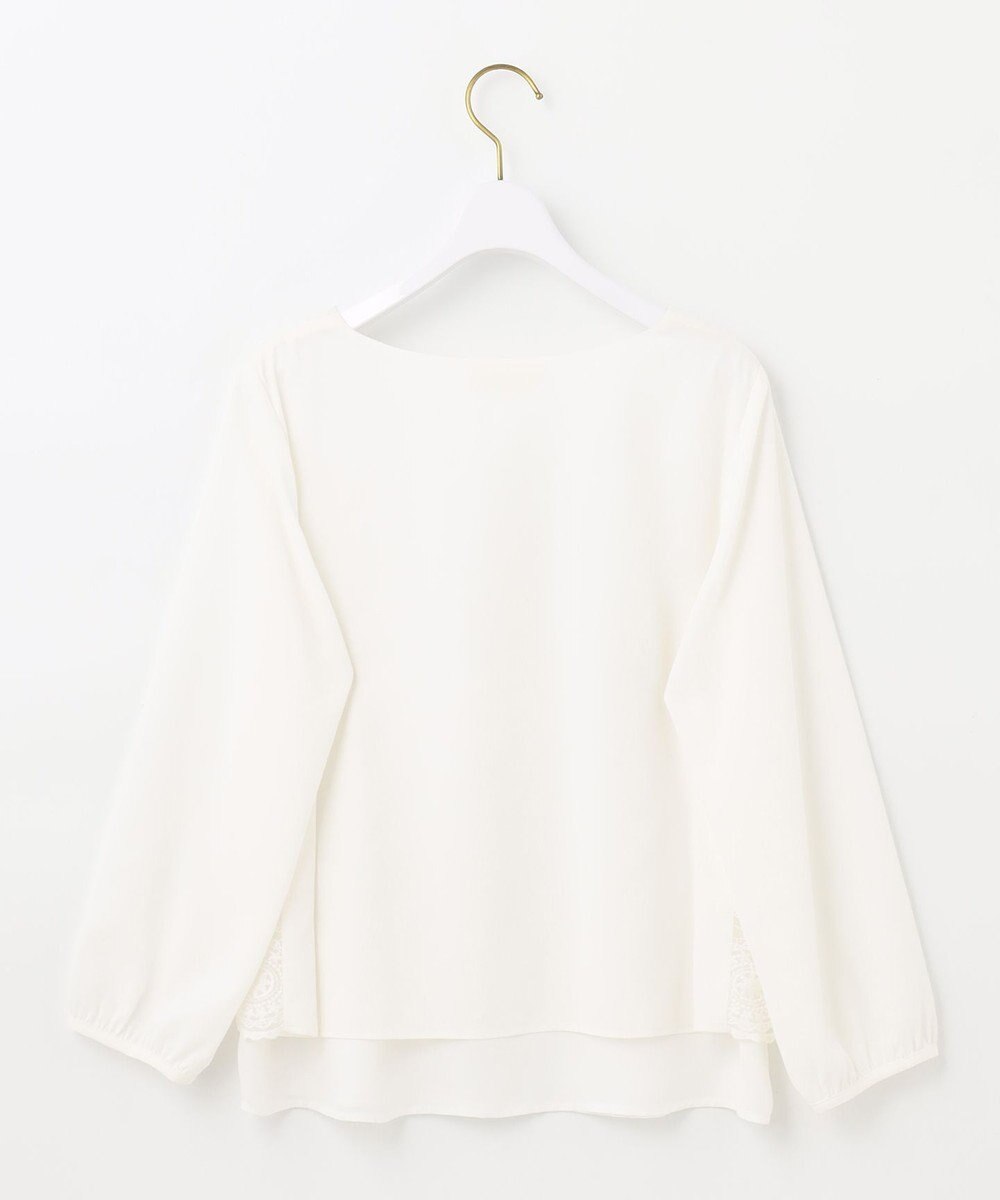 ANY SIS 【洗える】レイヤードレース ブラウス 