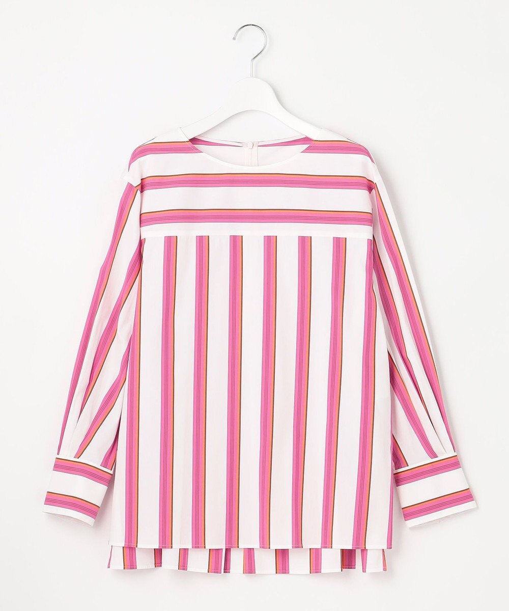 自由区 【XSサイズ～/洗える】SOMELOSシャーティング プルオーバーブラウス 