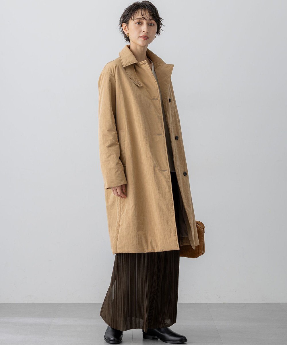 23区 【洗える】LIMONTA ステンカラー ライトアウター 