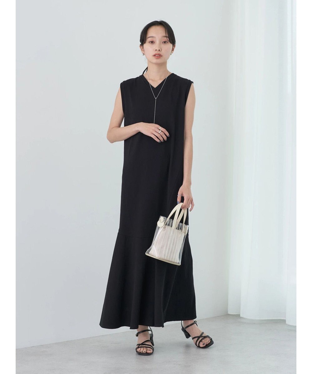earth music&ecology Ｖネックマーメイドラインワンピース 