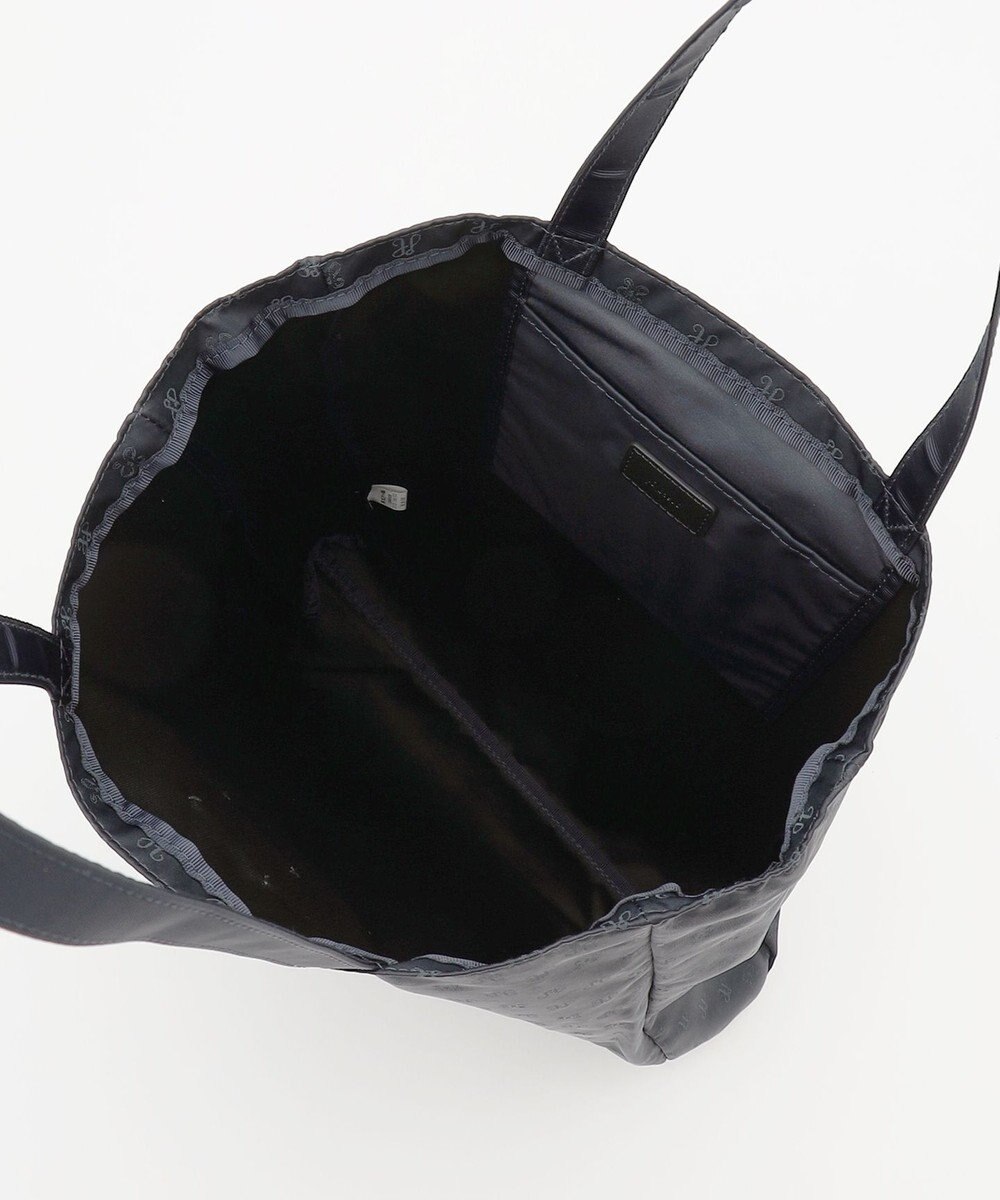 J.PRESS LADIES 【ポケッタブル】ジャカード トート バッグ 