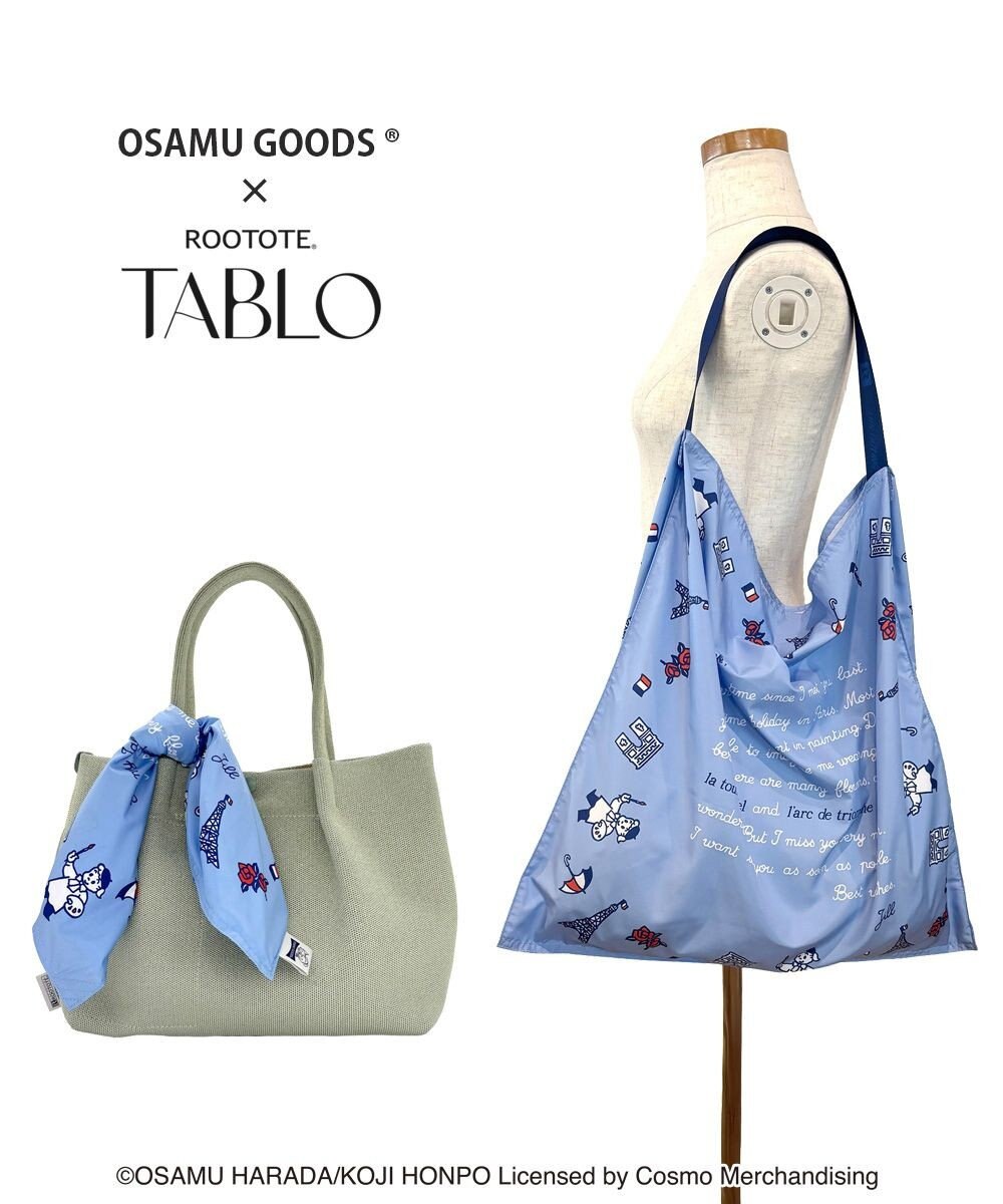 ROOTOTE 6379【スカーフのようなトート】OSAMU GOODS(R)×ROOTOTE タブロー50.オサム-A 