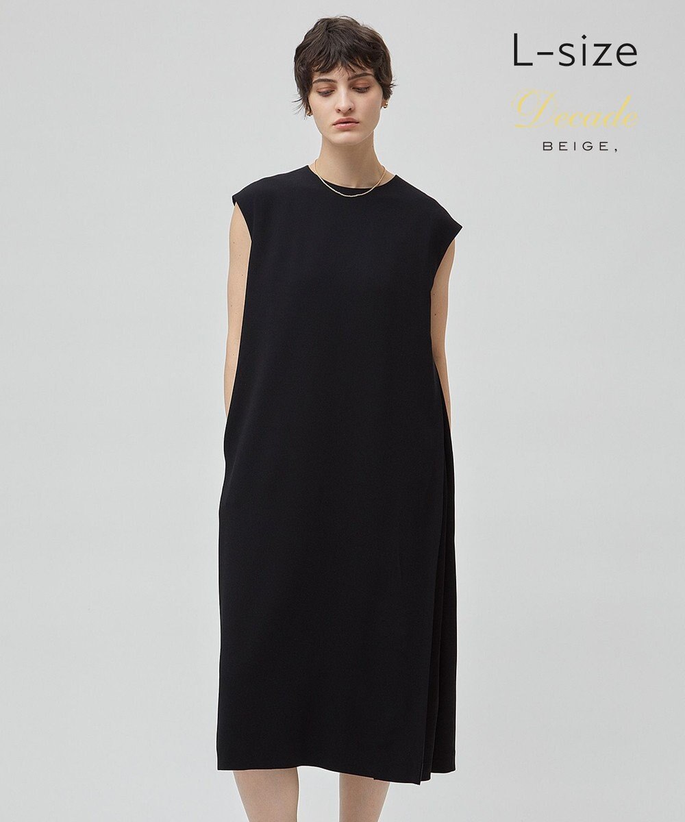 BEIGE， 【L-size】CINDY / サイドタックドレス 