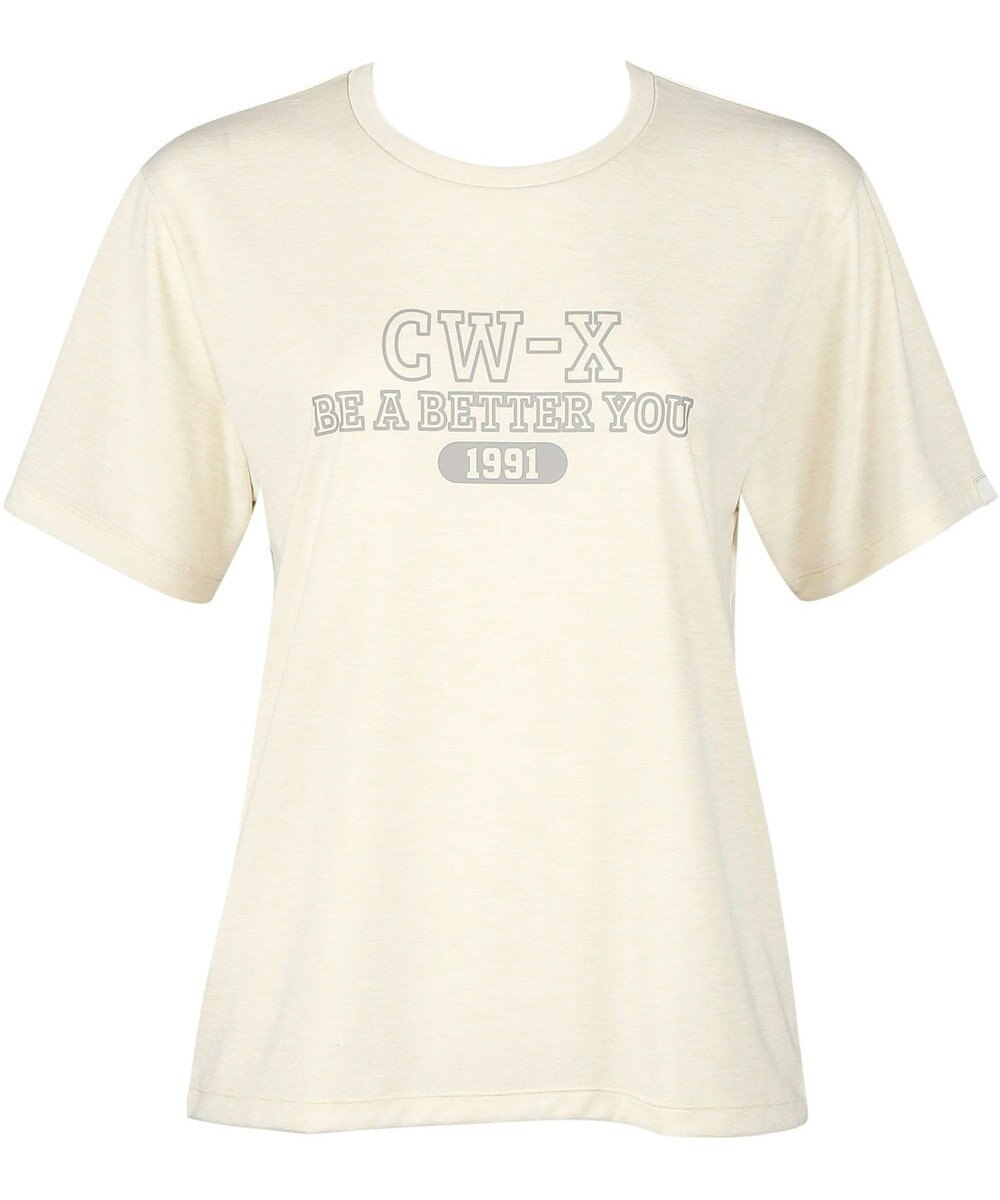 CW-X 【UNISEX】 CW-X トップス 3分袖 カジュアルＴシャツ 少しゆったりとした着用感 吸汗速乾 半袖 ユニセックス DLR105 /ワコール 