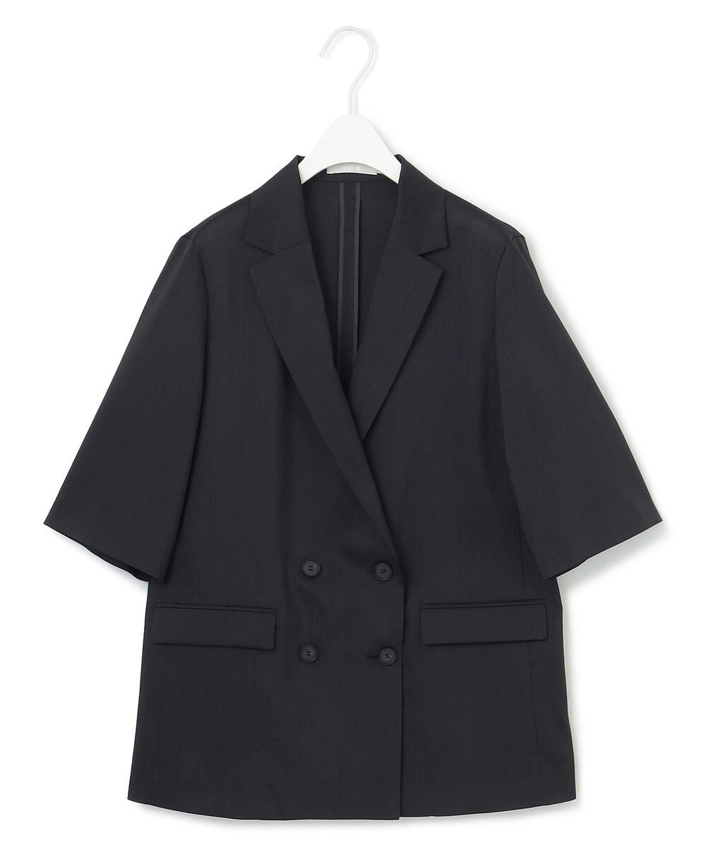 ICB L 【洗える】Peラミーシアータフタジャケット 