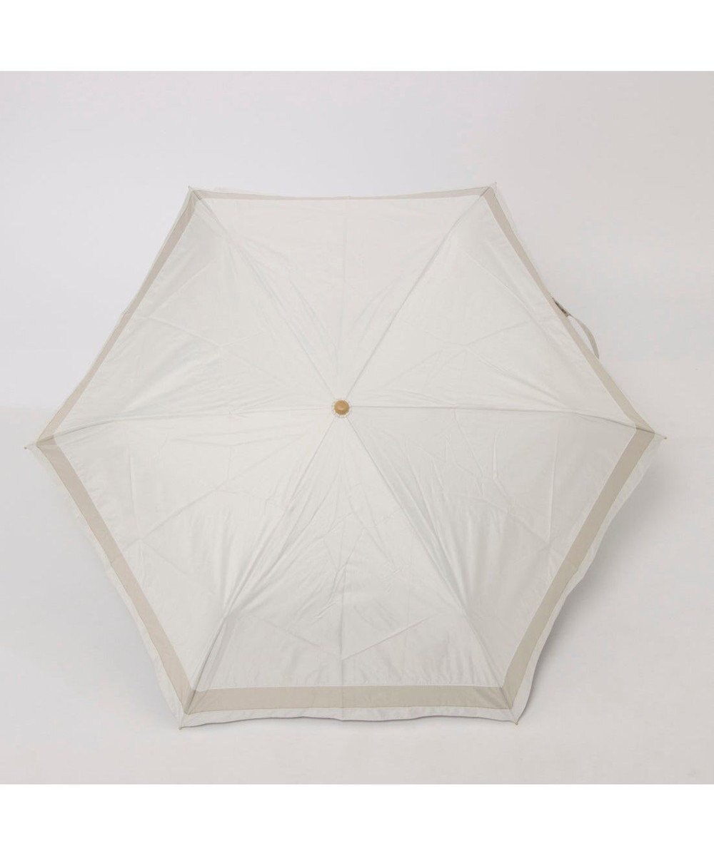 UNBILLION カシュネ cachenez / PU切り継ぎボーダー3段折りたたみ傘 