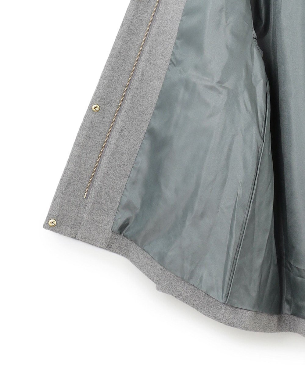 J.PRESS YORK STREET 【WOMEN】2wayショートウールアンゴラビーバー コート 