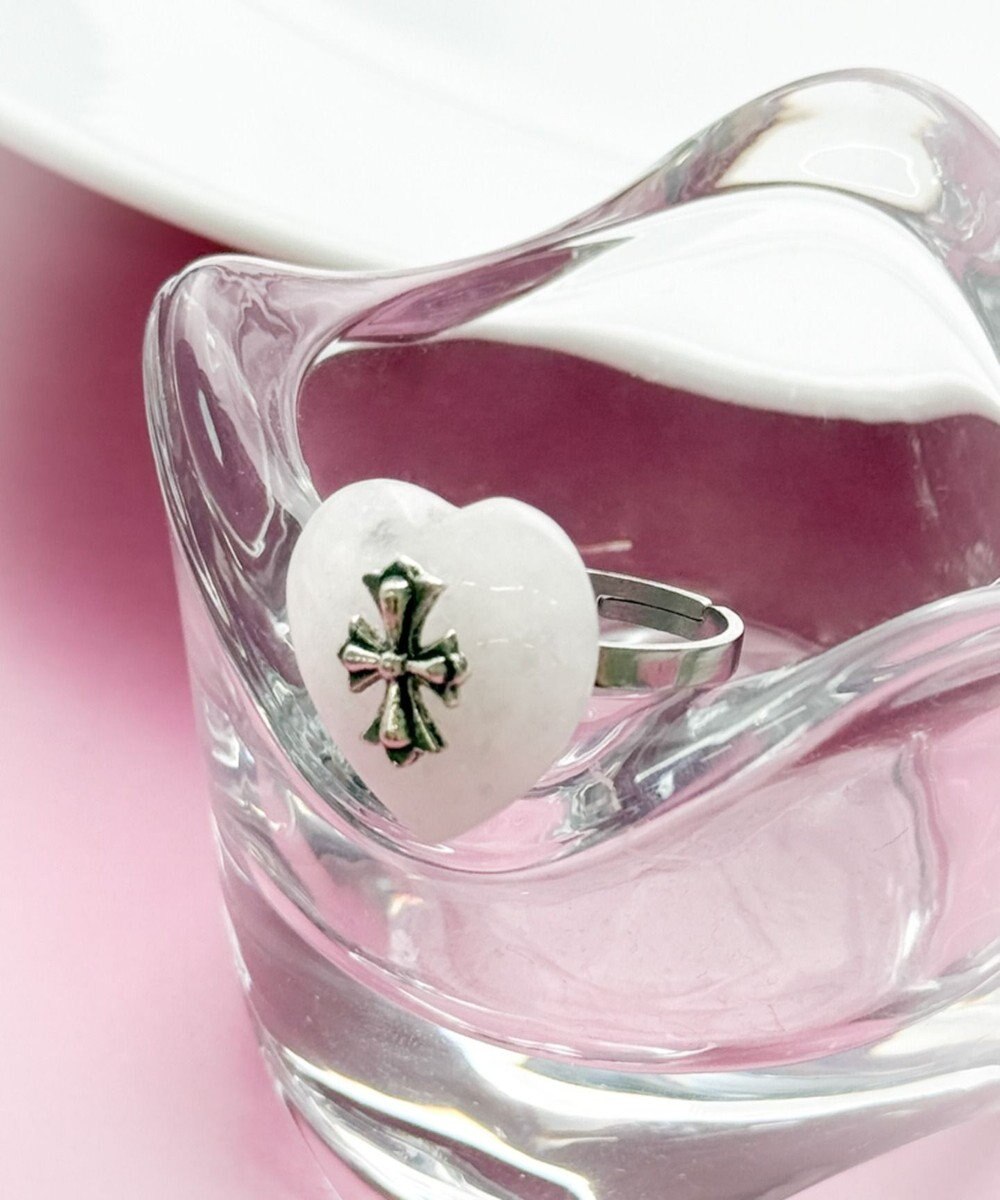 WEGO Lクロスハートリング 