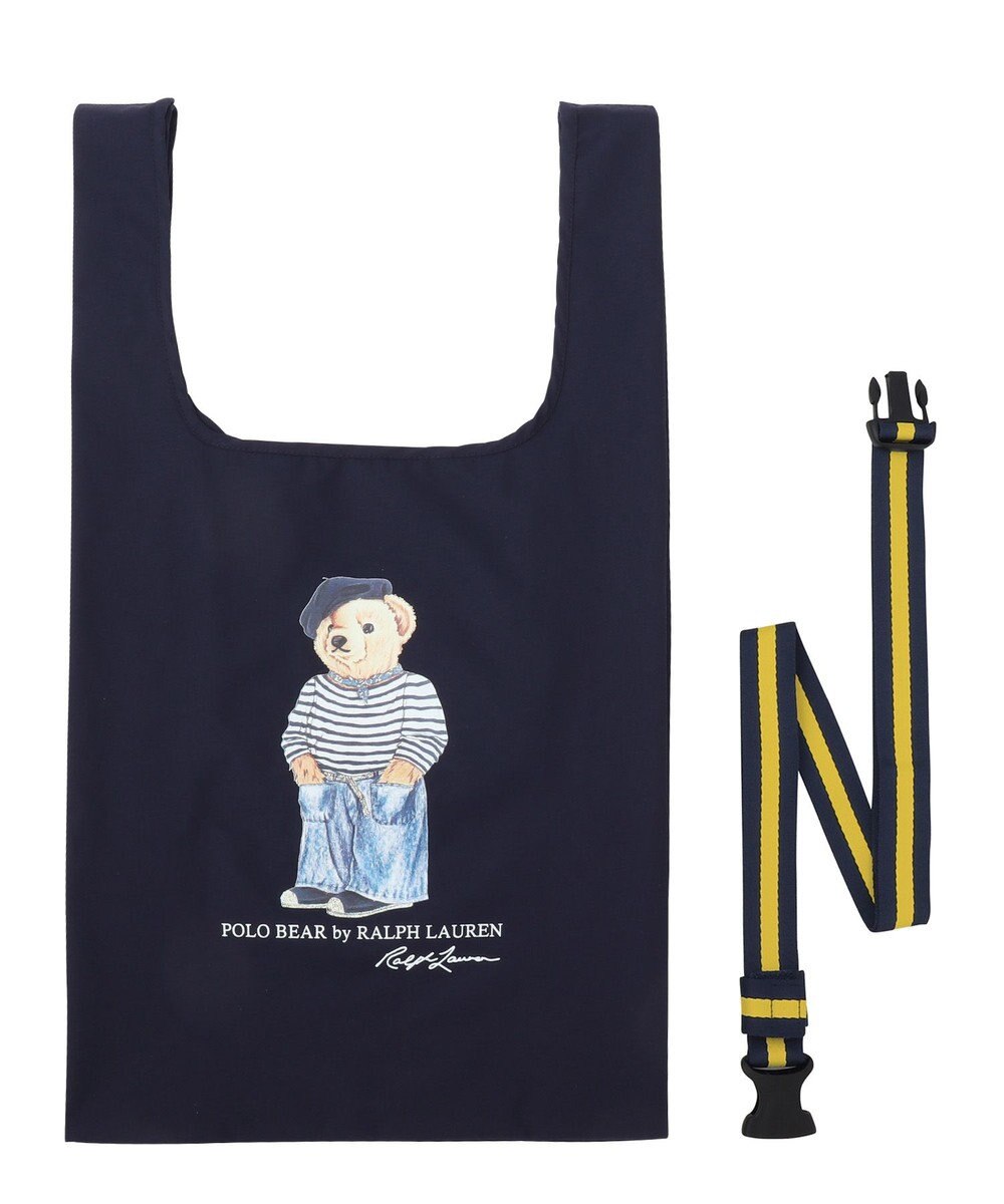 MOONBAT 【2WAY/撥水】POLO RALPH LAUREN フレンチベア ベルト付きレインバッグ 