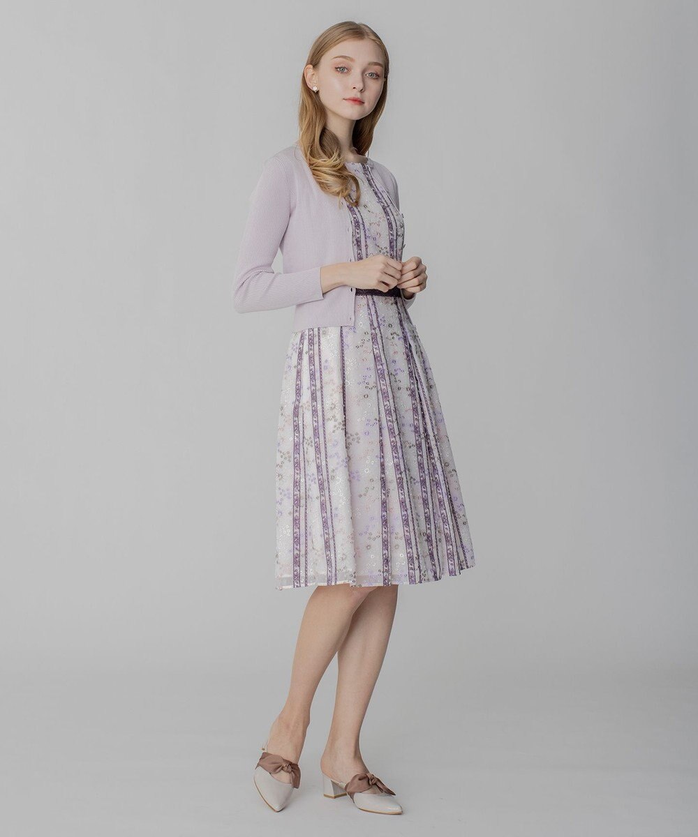 TOCCA 【洗える】SILK RIB CARDIGAN カーディガン 