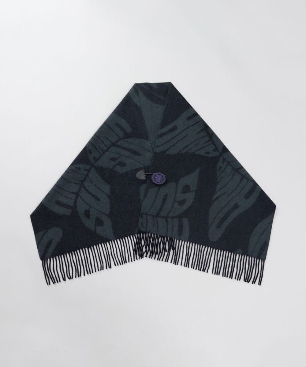 AURORA 【 ANNA SUI（アナ スイ）】ウールジャカードボタン付き羽織り(WASH) 