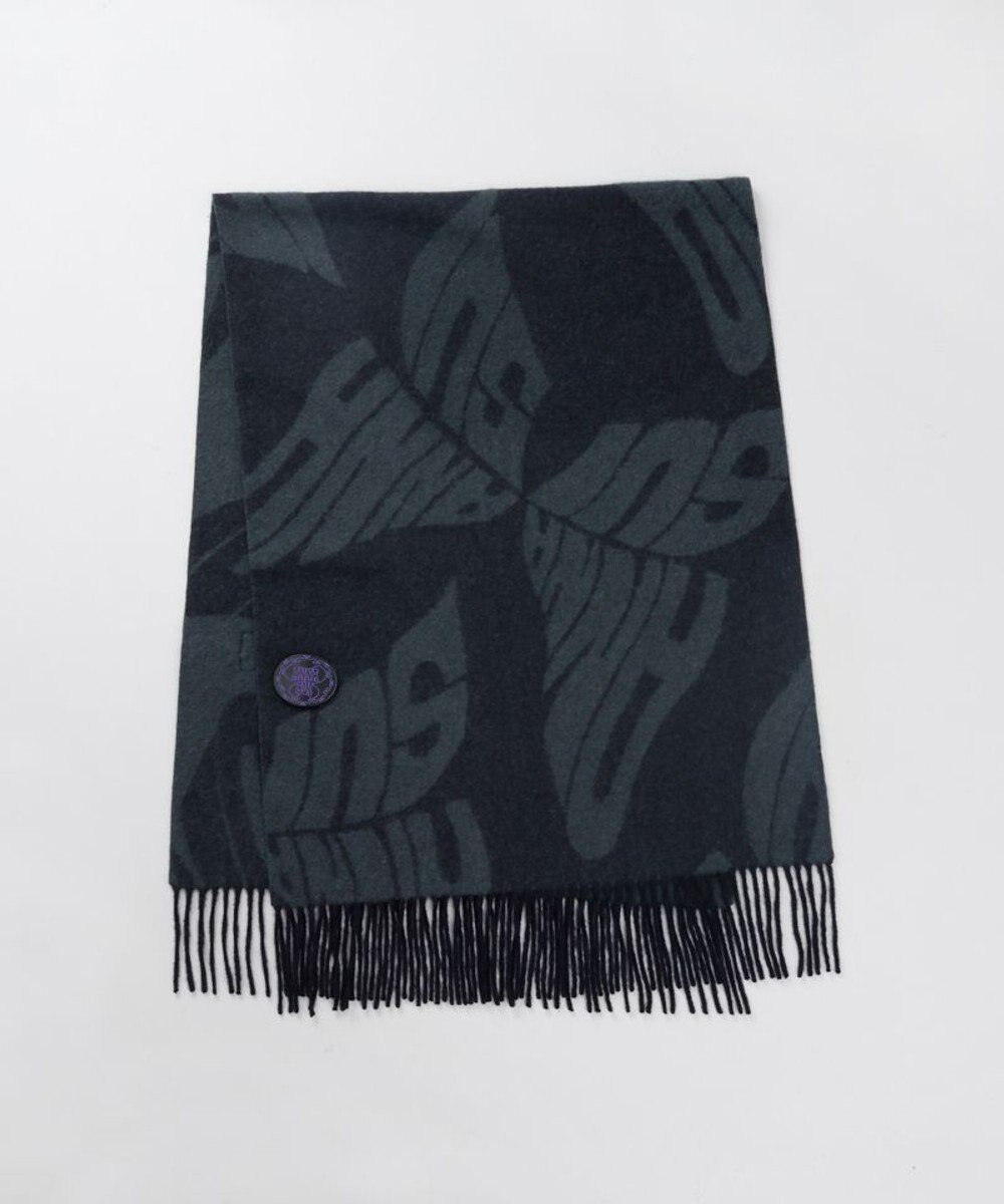 AURORA 【 ANNA SUI（アナ スイ）】ウールジャカードボタン付き羽織り(WASH) 