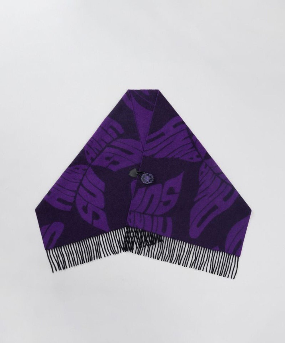 AURORA 【 ANNA SUI（アナ スイ）】ウールジャカードボタン付き羽織り(WASH) 