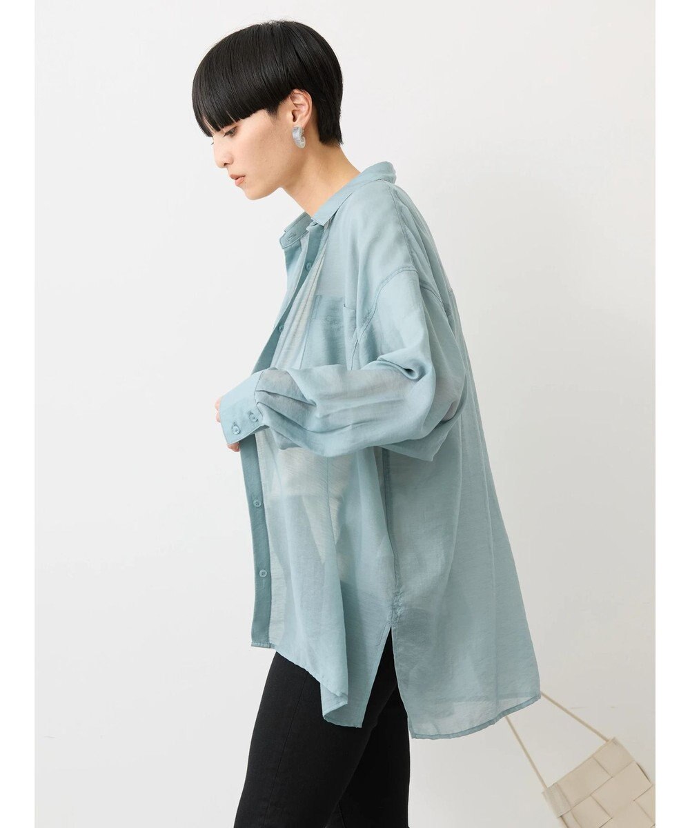 AMERICAN HOLIC シアーＣＯＯＬＷポケットシャツ 