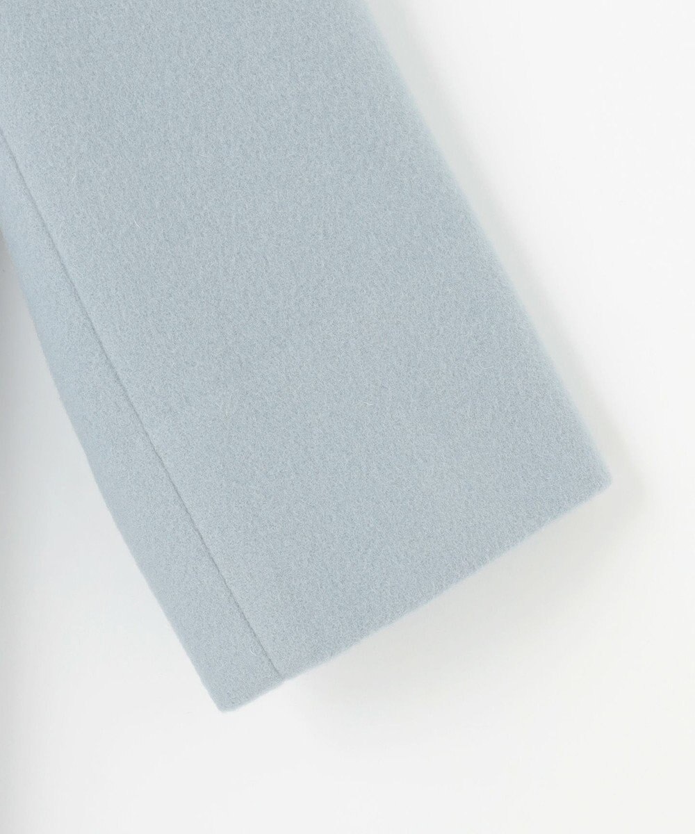 J.PRESS LADIES L ショートビーバー フーデット コート 