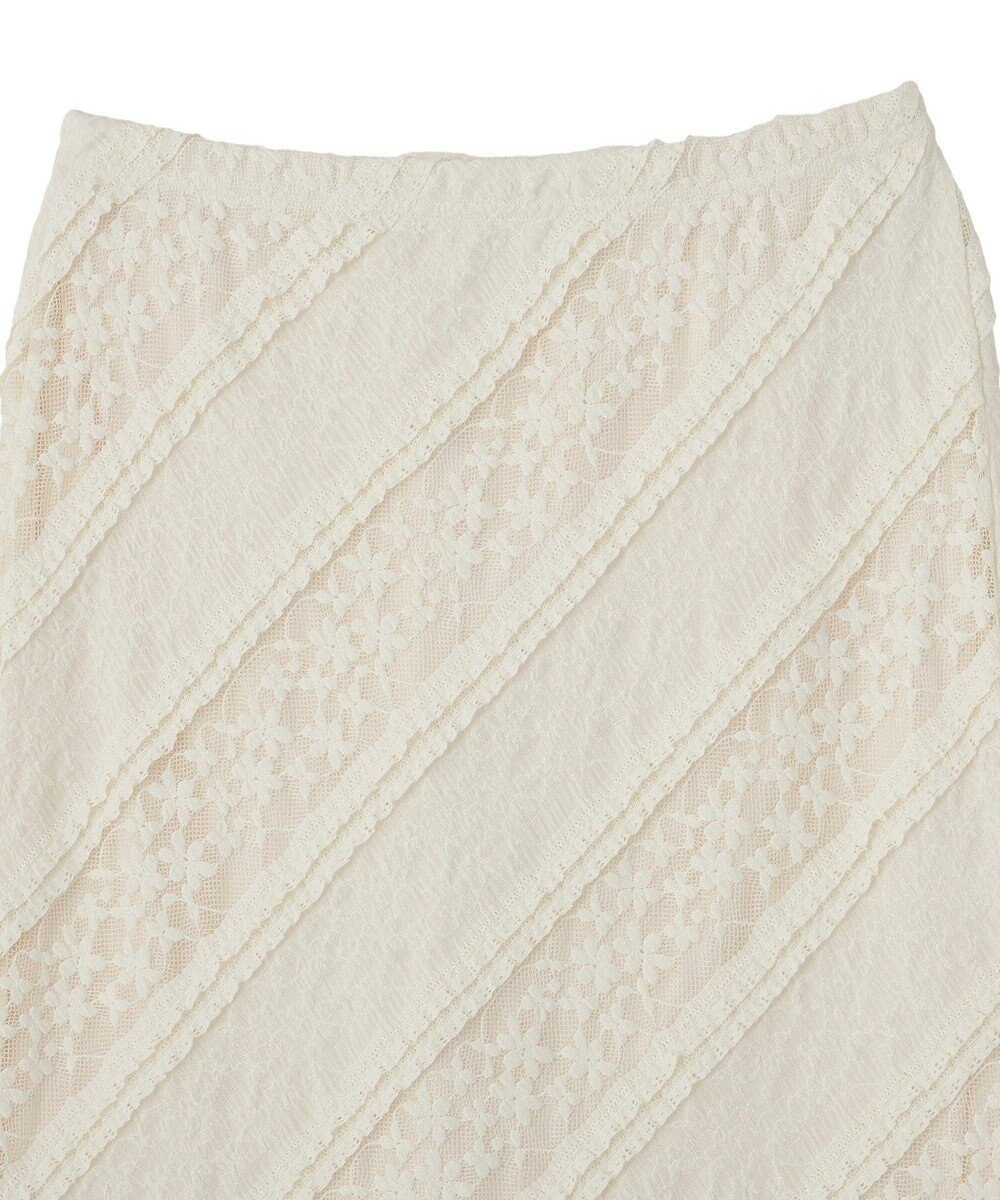 earth music&ecology 総レースナロースカート 