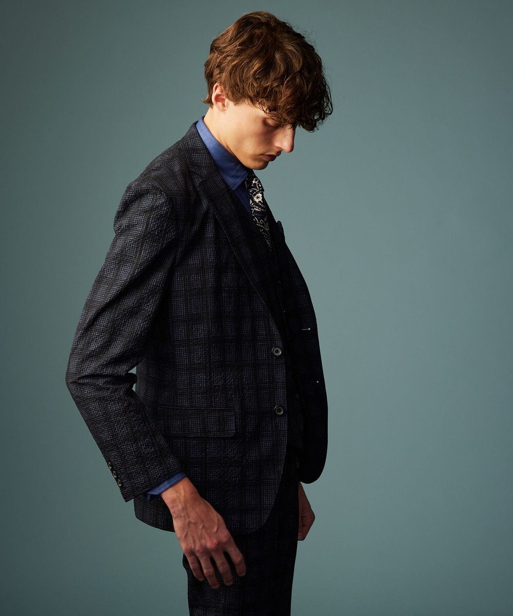 JOSEPH ABBOUD 【ストレッチ・洗える・軽量・防しわ・速乾・エコ撥水】ライトウェーブ ジャケット 