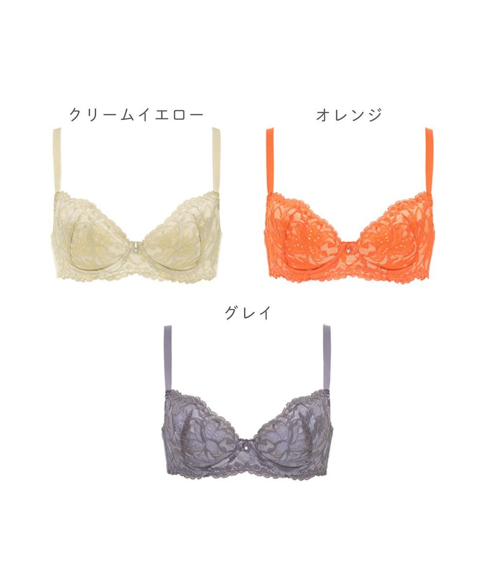 BRADELIS New York 【BRADELIS New York】　ジャスミンステップ1ブラ23A1　しっかりバストを集めてナチュラルなシルエットを作る補整ブラ 