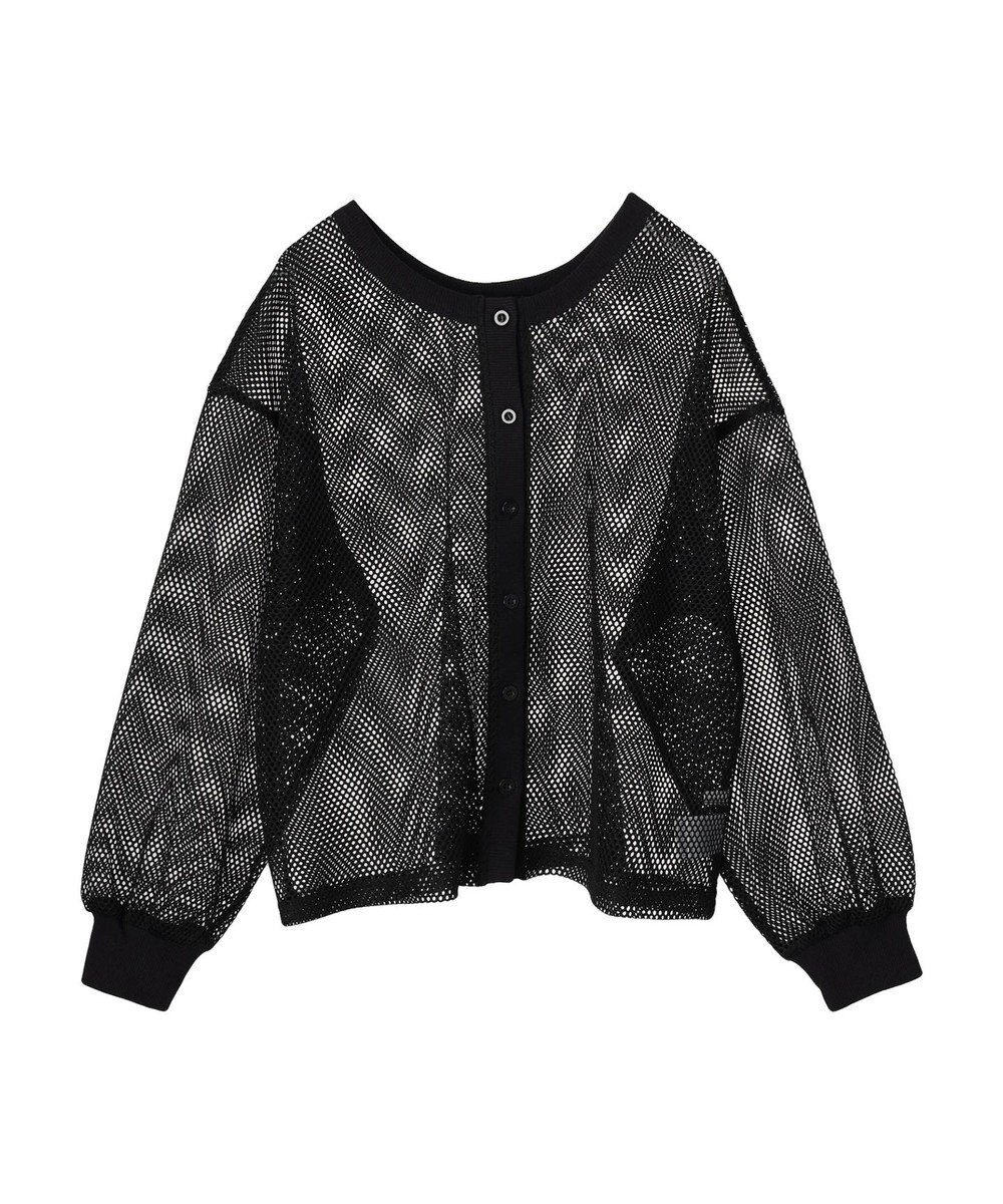 Green Parks ・ＥＬＥＮＣＡＲＥ　ＤＵＥ　２ｗａｙメッシュカーディガン 