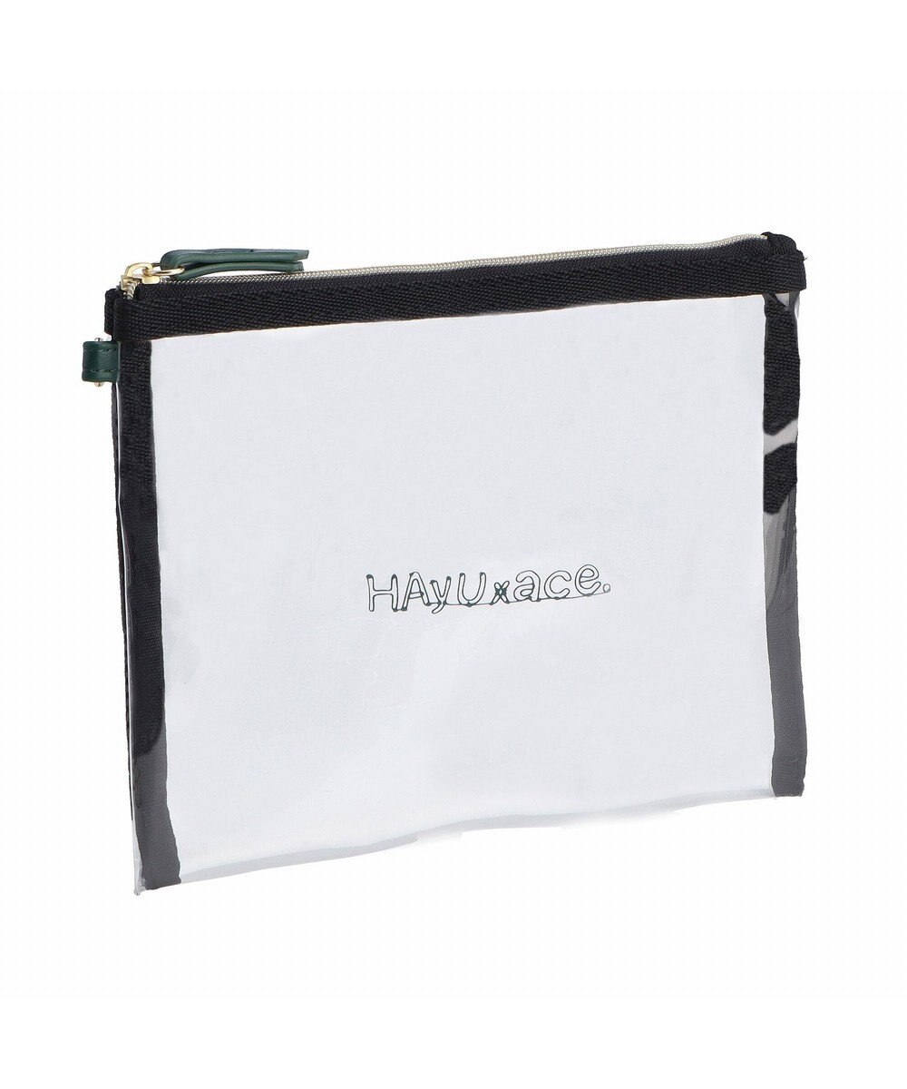 ACE BAGS & LUGGAGE HAyU × ace.  フラットポーチ 3点セット 猫柄 17825 