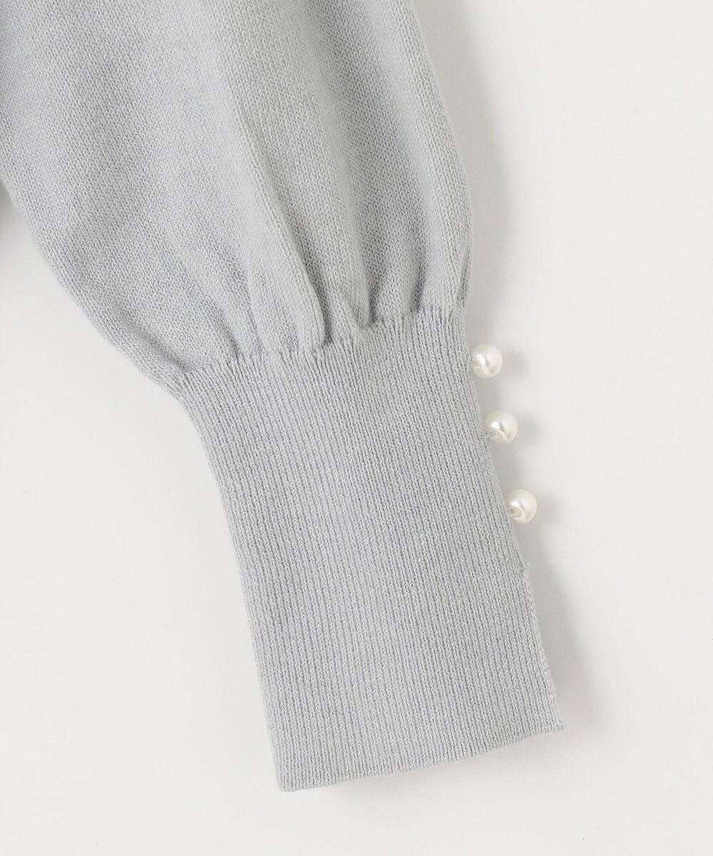 Feroux 配色襟パワショル ニット 