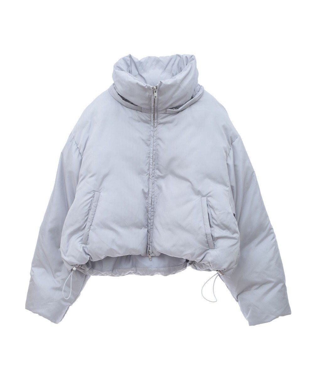 earth music&ecology 2wayパファー ショートブルゾン 