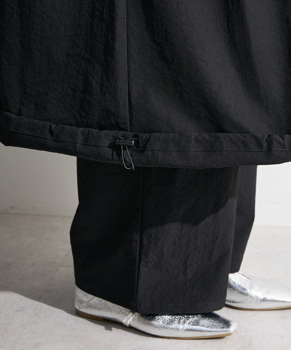 Green Parks ギャザードロストワンピース 