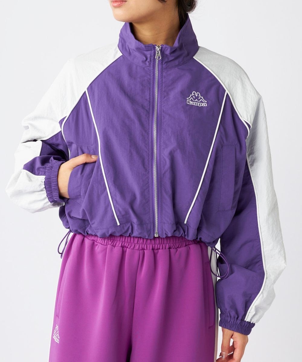 OP／FILA 【Kappa】ショート丈 ナイロントラックジャケット 