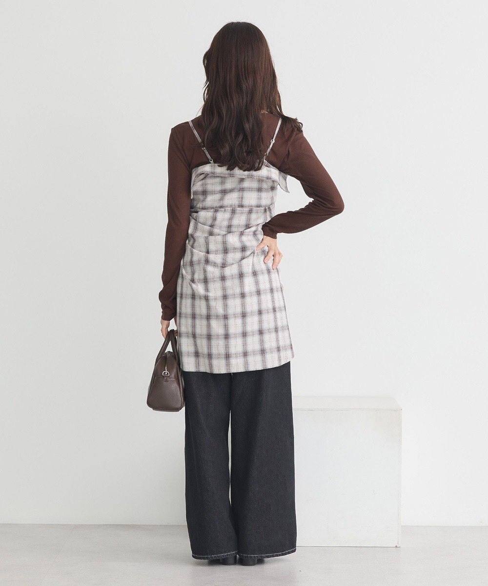 earth music&ecology 【コットン100】マルチウェイチェックシャツ 