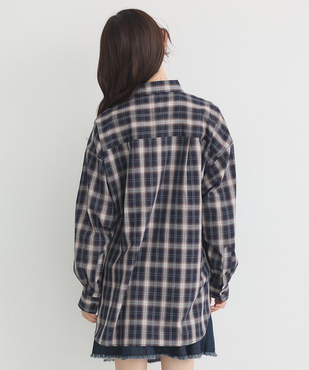 earth music&ecology 【コットン100】マルチウェイチェックシャツ 