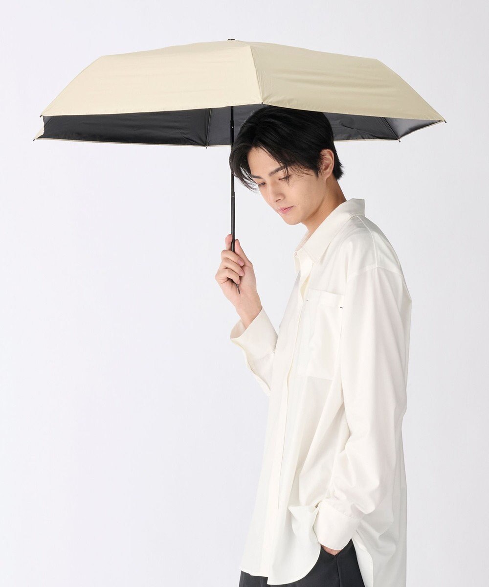 MOONBAT 【遮光100％/超軽量/耐久性】マジで軽い傘 晴雨兼用 折りたたみ日傘 マジカルテックプロテクション Tough W rib 55cm 