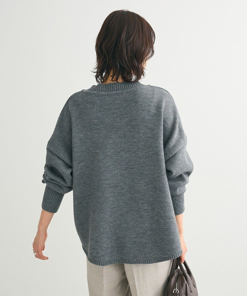 Green Parks 洗える　Ｖネックニットプルオーバー 